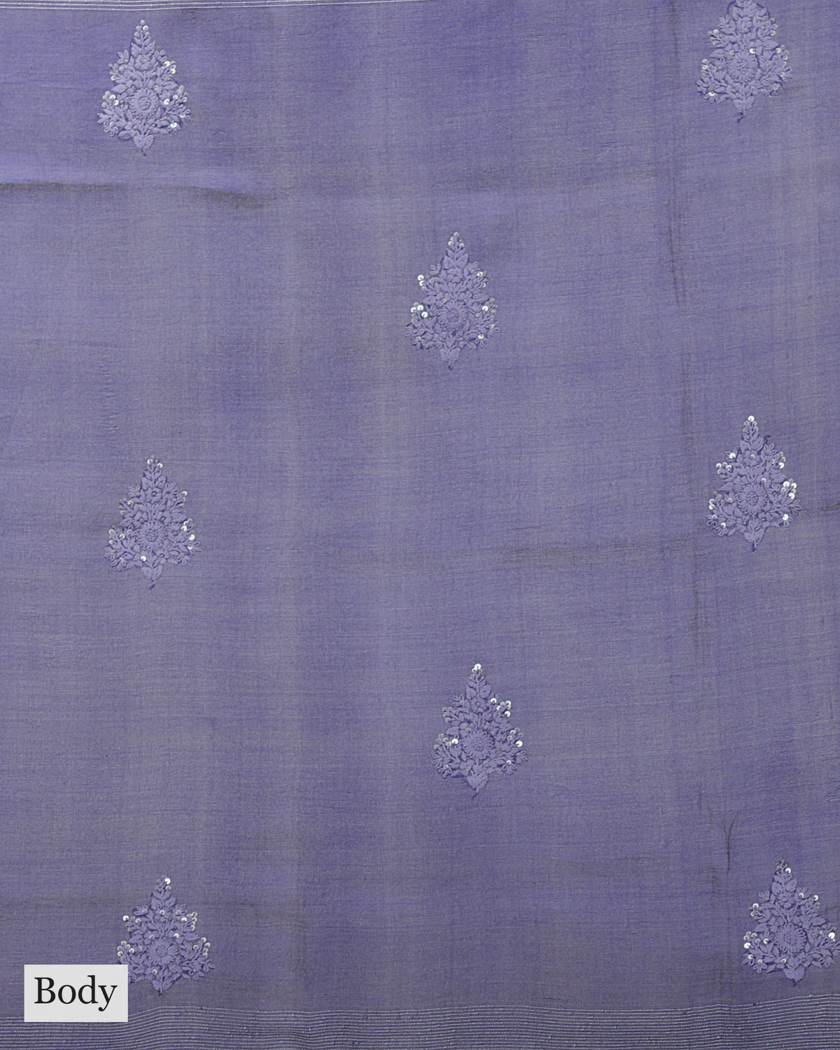 PRUSSIAN BLUE TUSSAR SILK SAREE