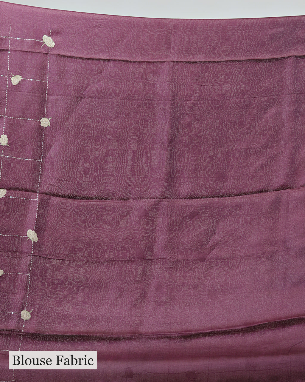 DARK MAHOGANY TUSSAR SILK SAREE