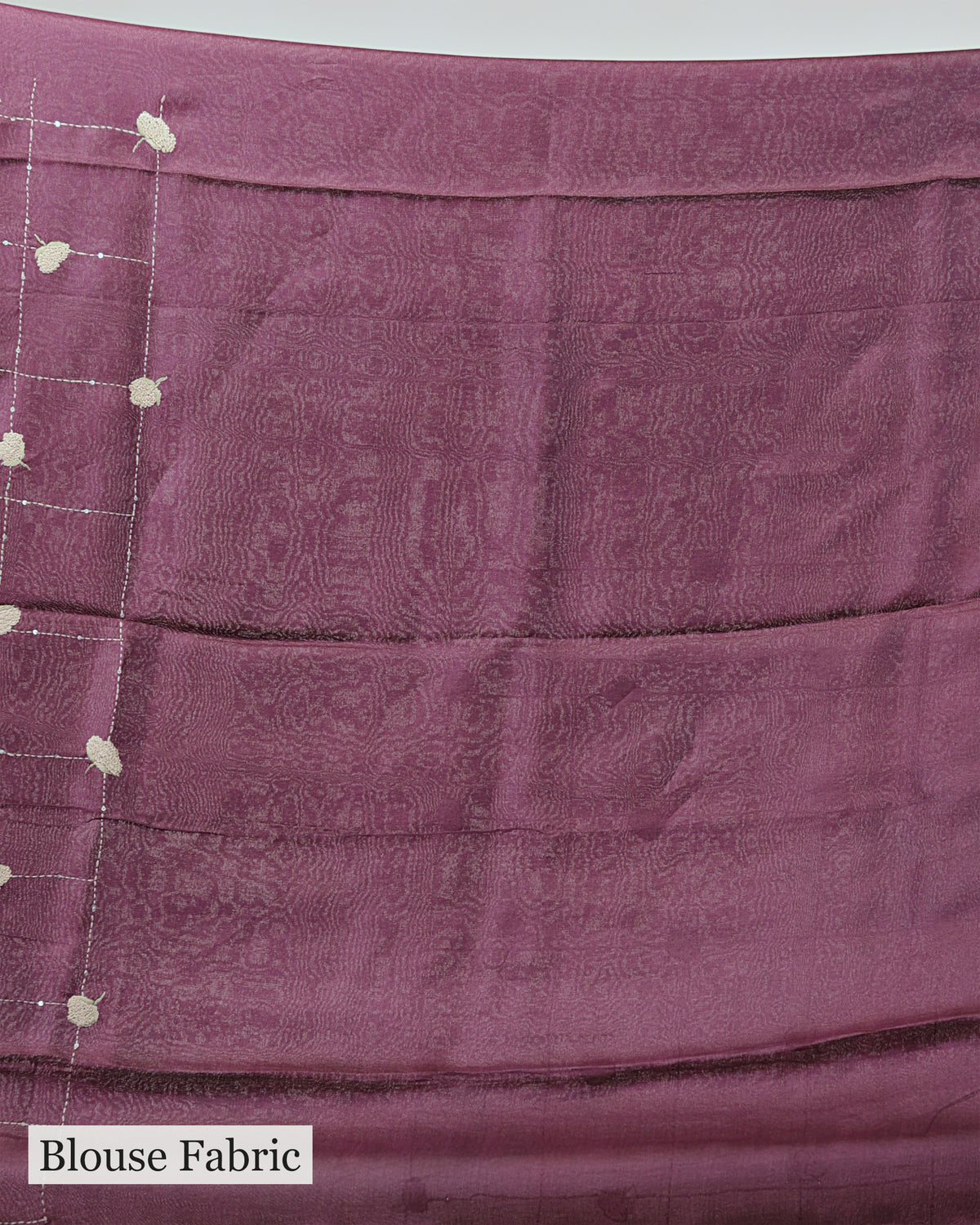 DARK MAHOGANY TUSSAR SILK SAREE