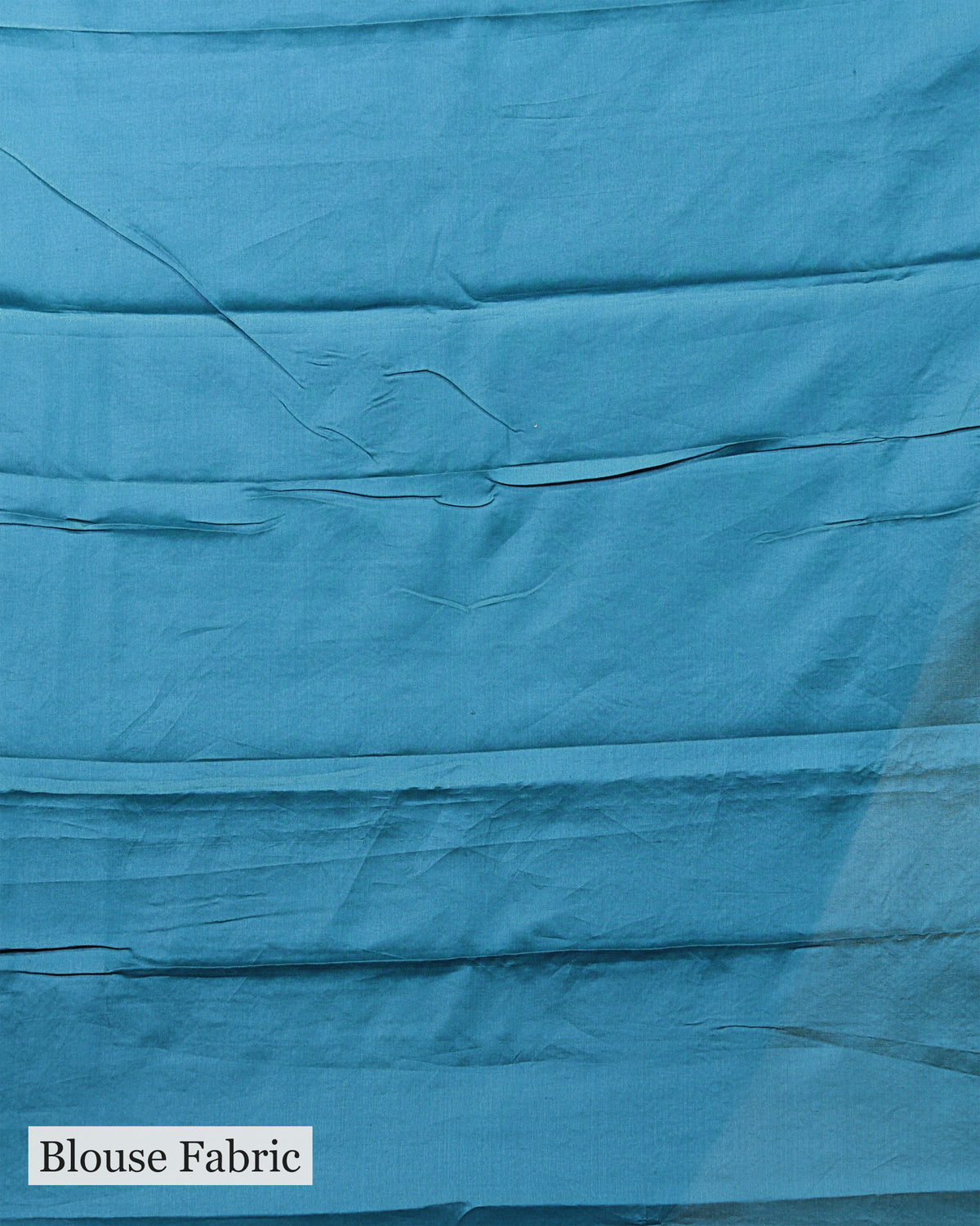 TEAL BLUE TUSSAR SILK SAREE