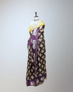 MOCHA BROWN TUSSAR SILK SAREE