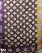 MOCHA BROWN TUSSAR SILK SAREE