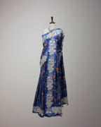 ULTRAMARINE BLUE TUSSAR SILK SAREE