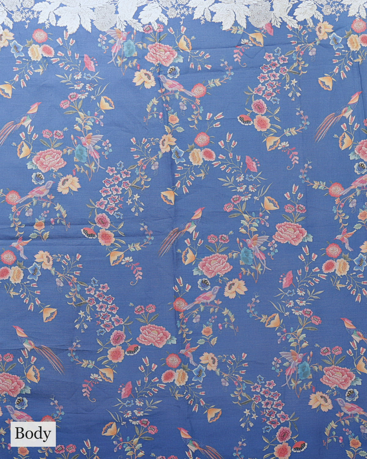 ULTRAMARINE BLUE TUSSAR SILK SAREE