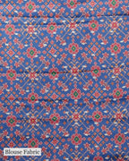 ULTRAMARINE BLUE TUSSAR SILK SAREE