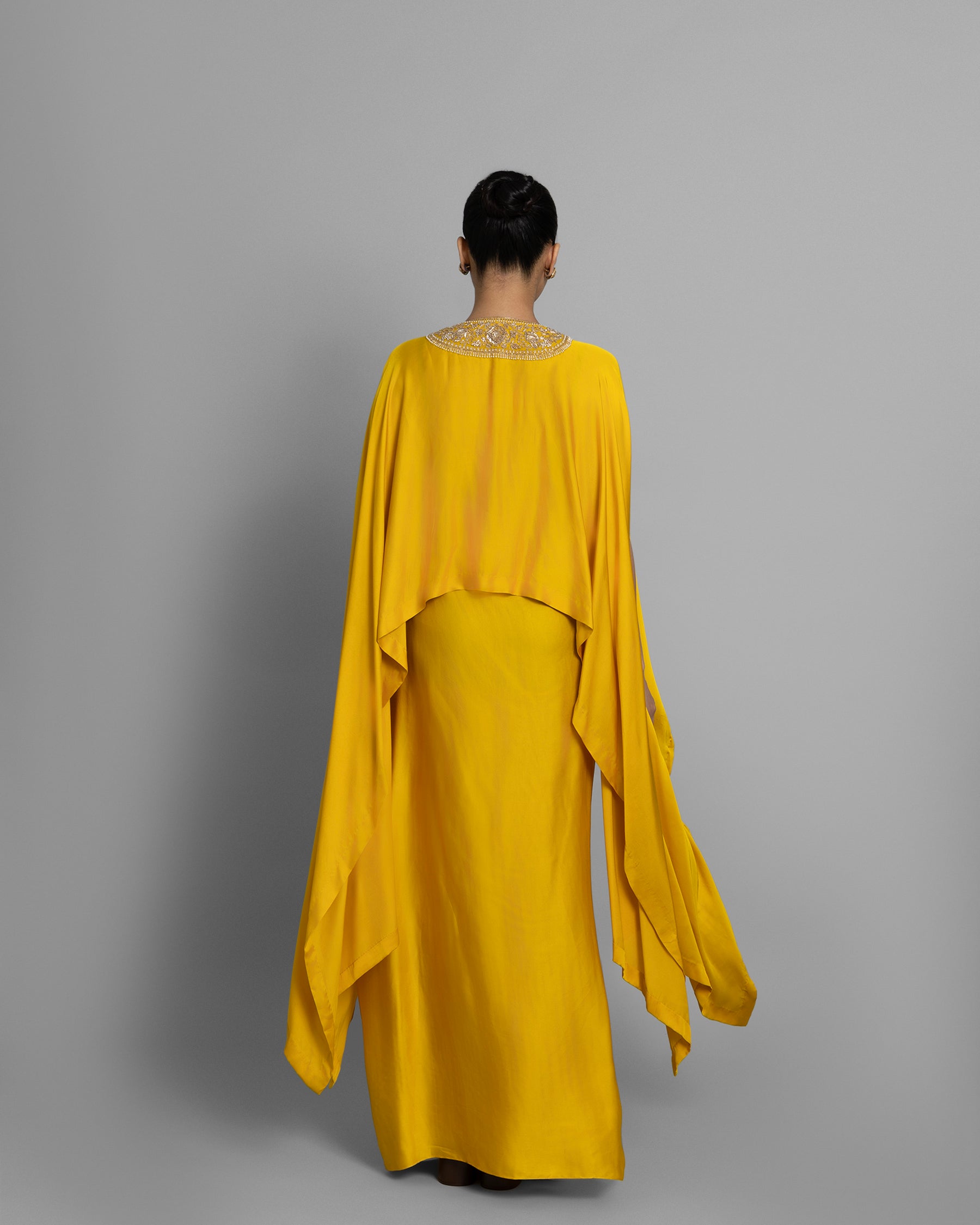 ZARDOZI HIGH-LOW KAFTAN SET