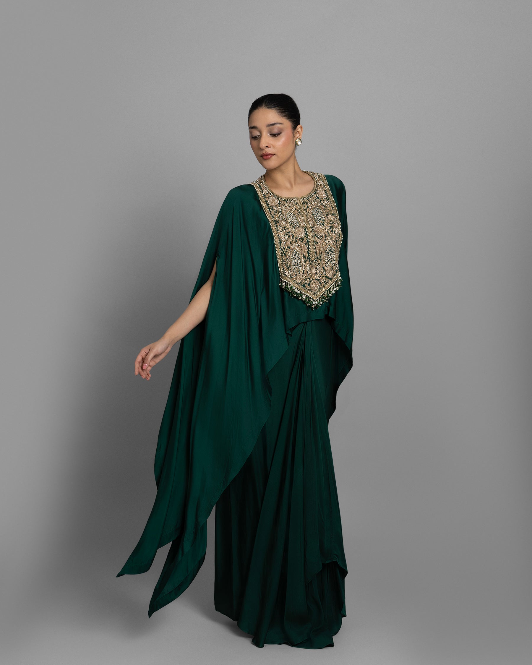 ZARDOZI HIGH-LOW KAFTAN SET
