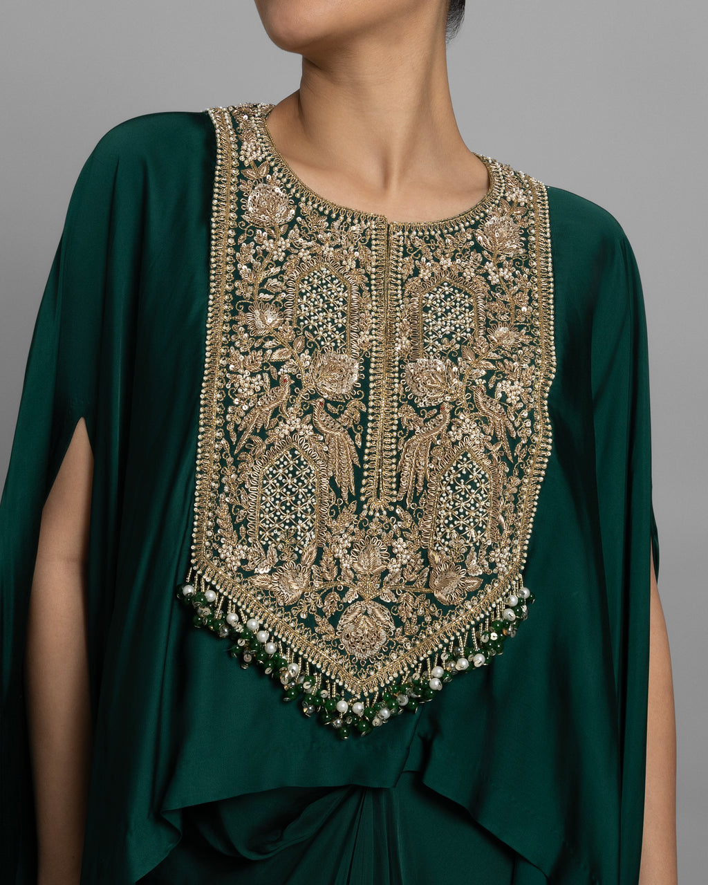 ZARDOZI HIGH-LOW KAFTAN SET