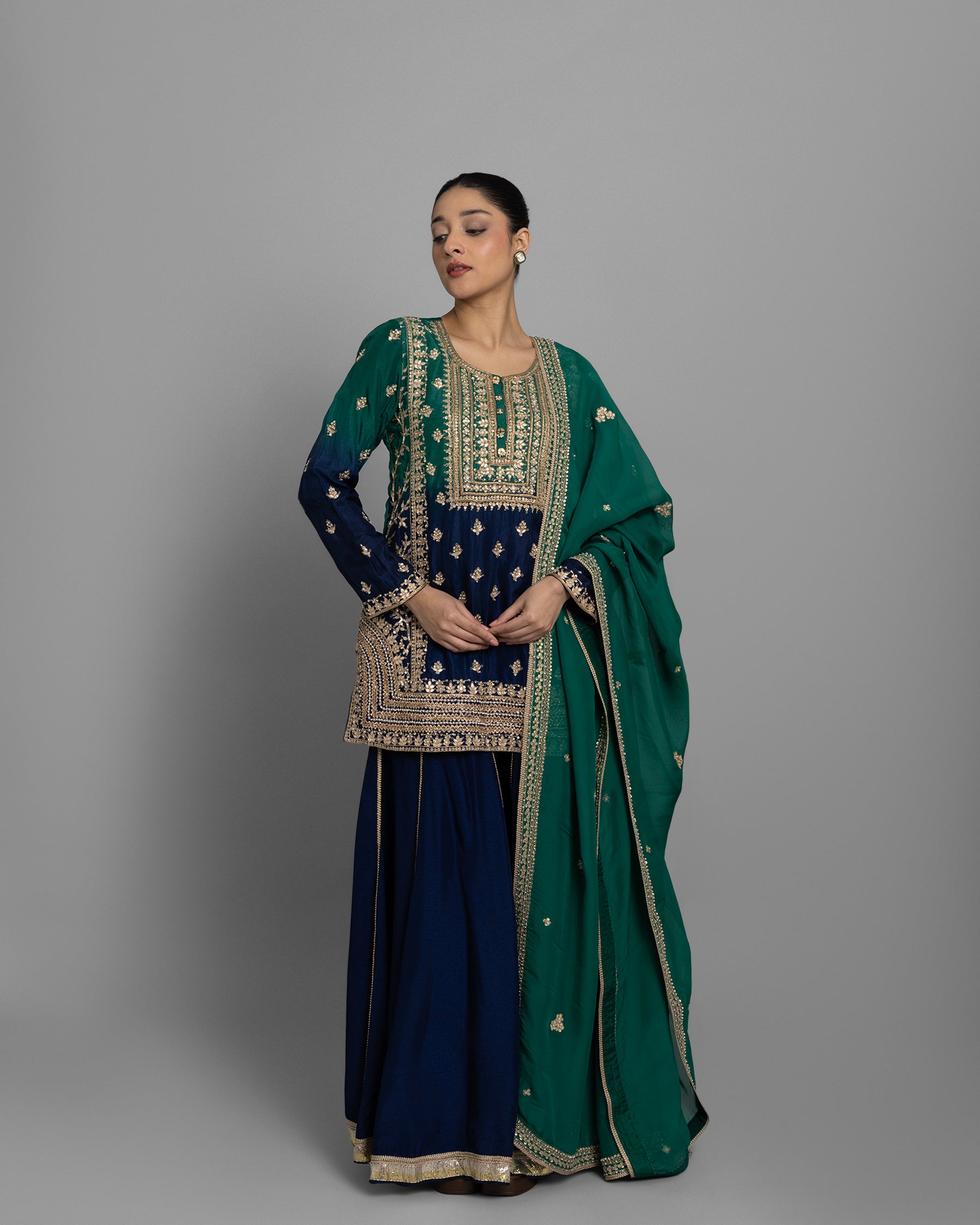 OMBRE GOTA WORK SUIT SETS