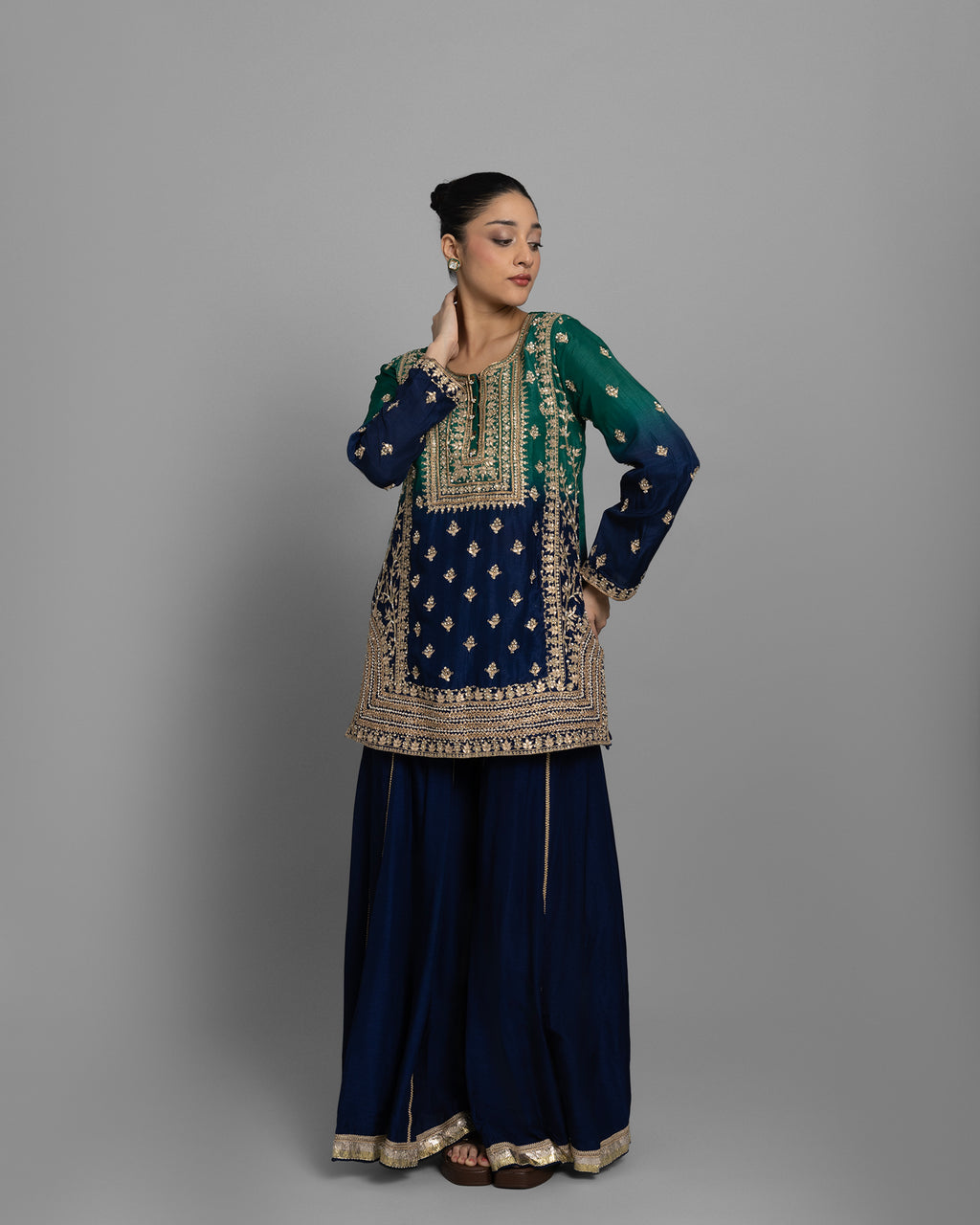 OMBRE GOTA WORK SUIT SETS