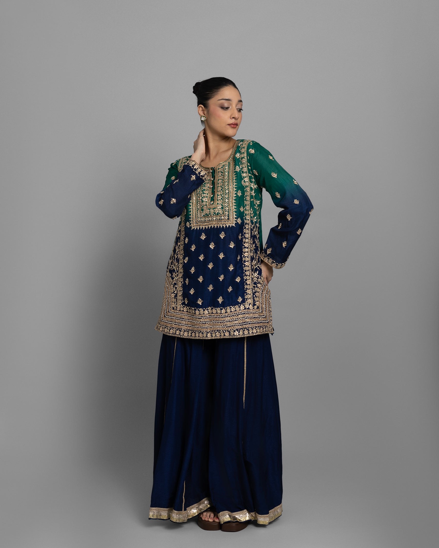 OMBRE GOTA WORK SUIT SETS