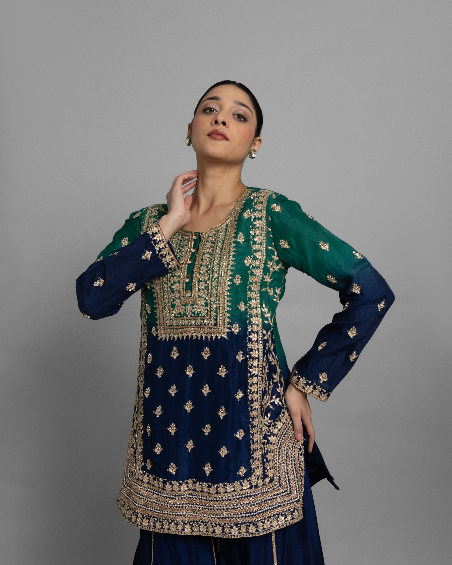 OMBRE GOTA WORK SUIT SETS