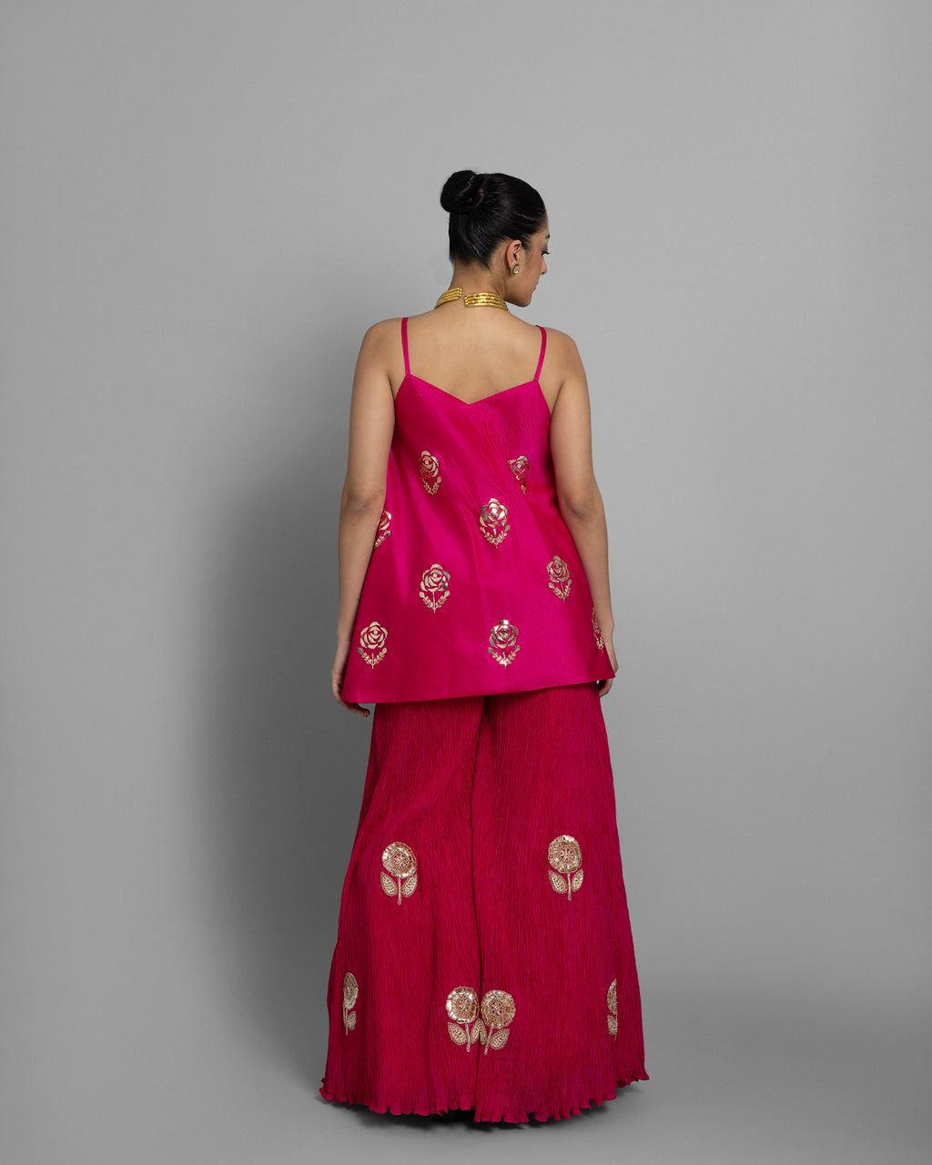 MUKAISH FLARED PALAZZO SET