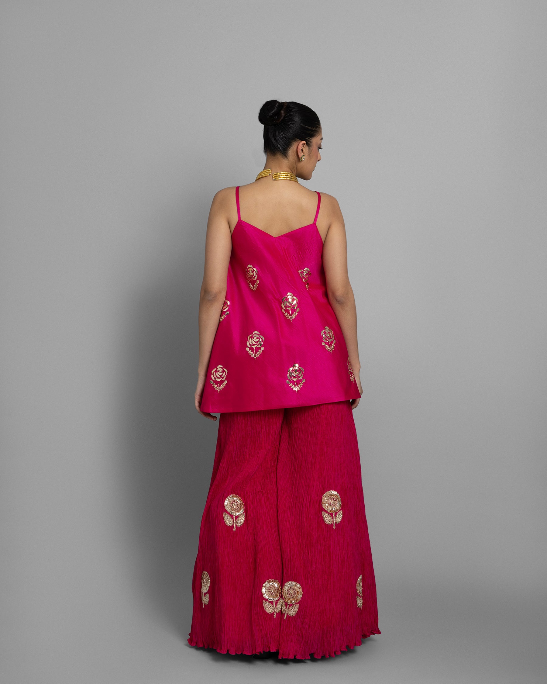 MUKAISH FLARED PALAZZO SET