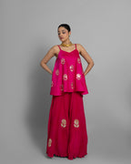 MUKAISH FLARED PALAZZO SET