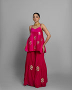 MUKAISH FLARED PALAZZO SET