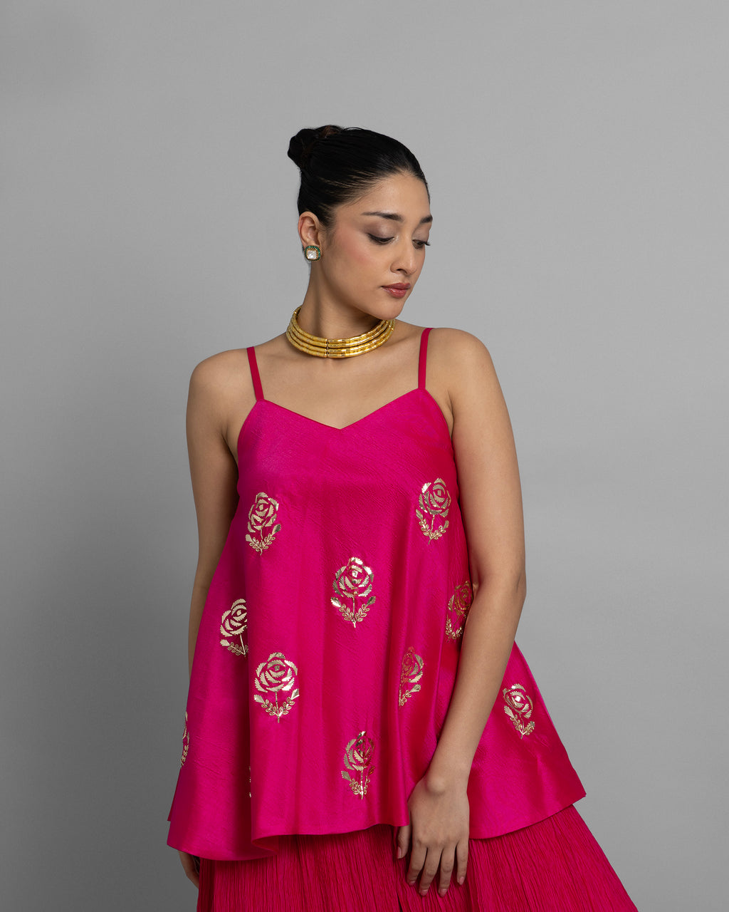 MUKAISH FLARED PALAZZO SET