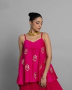 MUKAISH FLARED PALAZZO SET