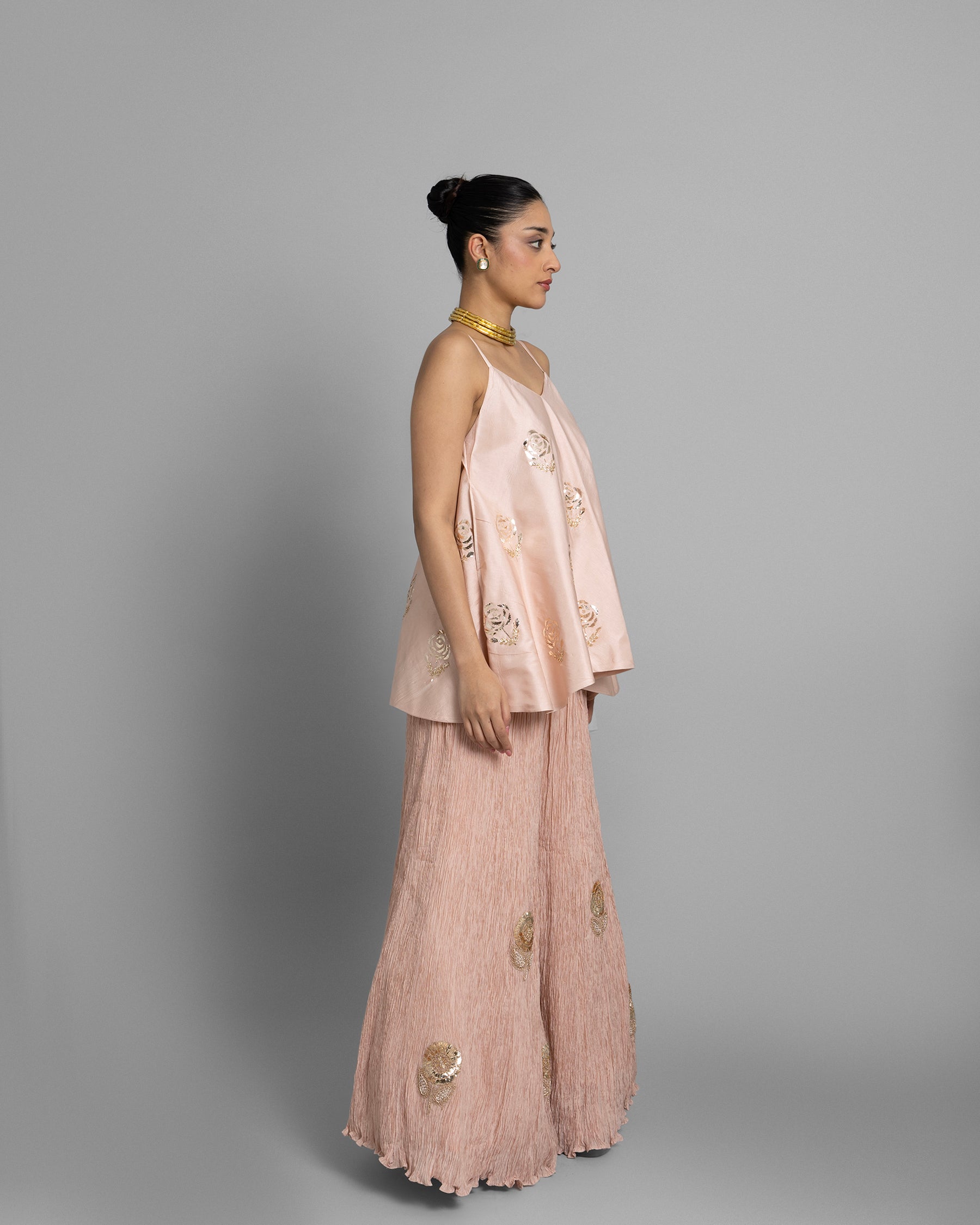 MUKAISH FLARED PALAZZO SET