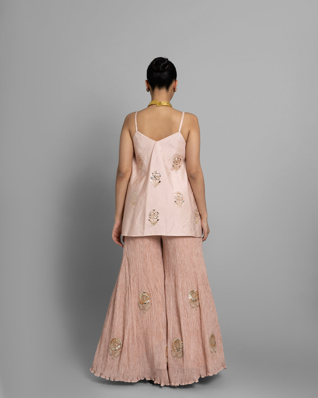 MUKAISH FLARED PALAZZO SET
