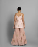 MUKAISH FLARED PALAZZO SET