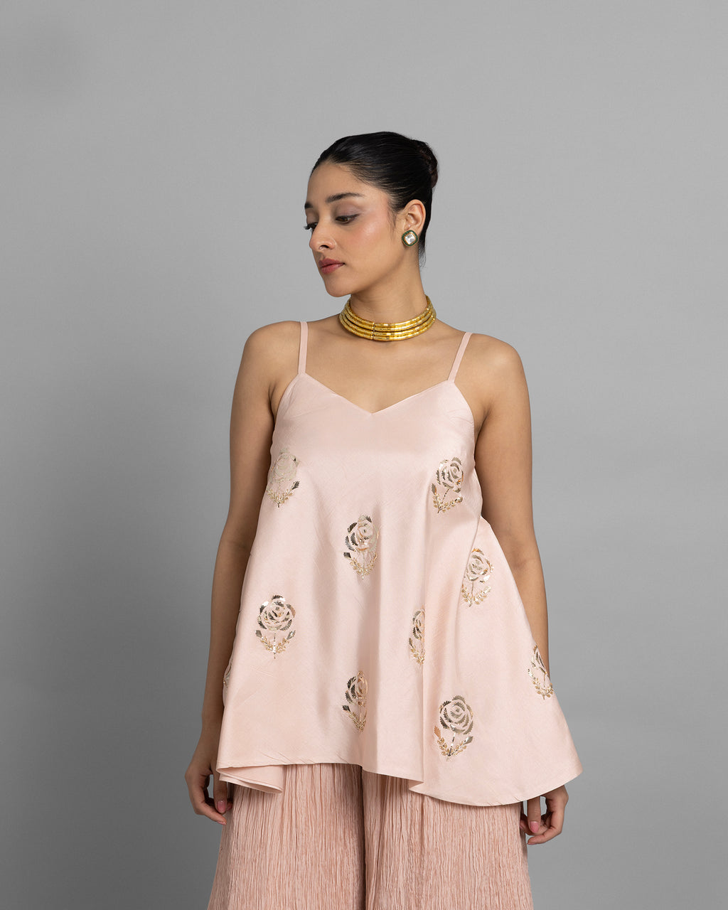 MUKAISH FLARED PALAZZO SET