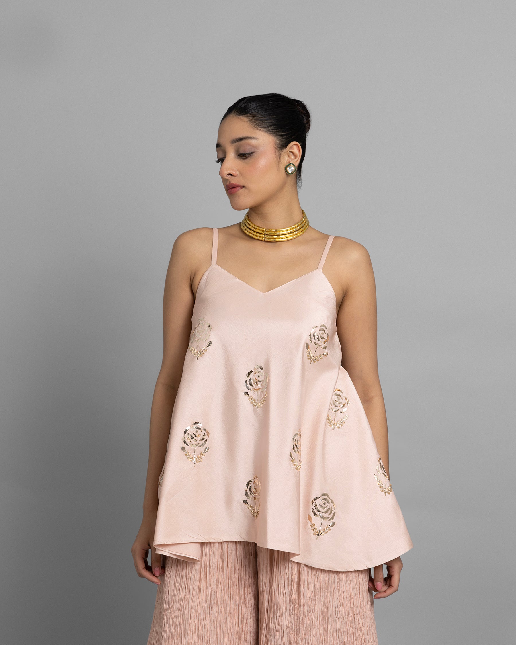 MUKAISH FLARED PALAZZO SET