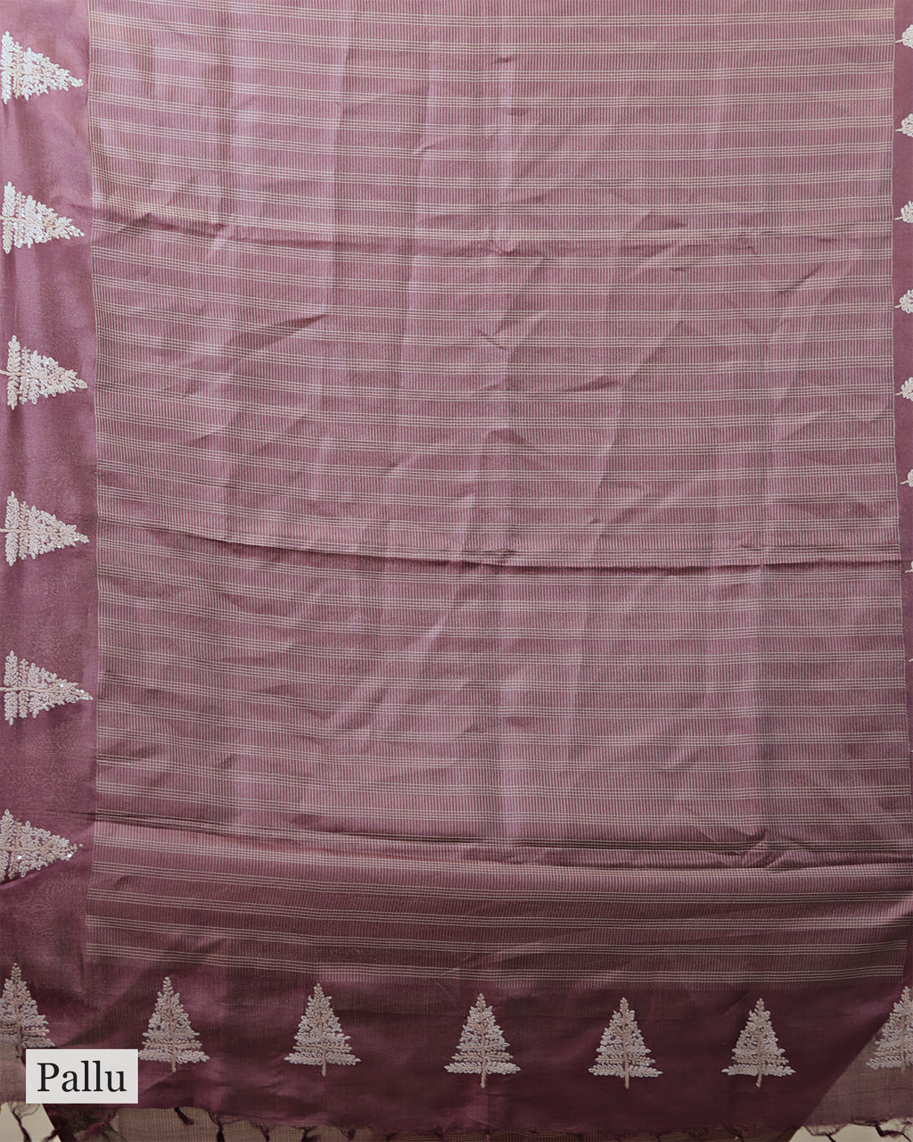ESPRESSO BROWN TUSSAR SILK SAREE