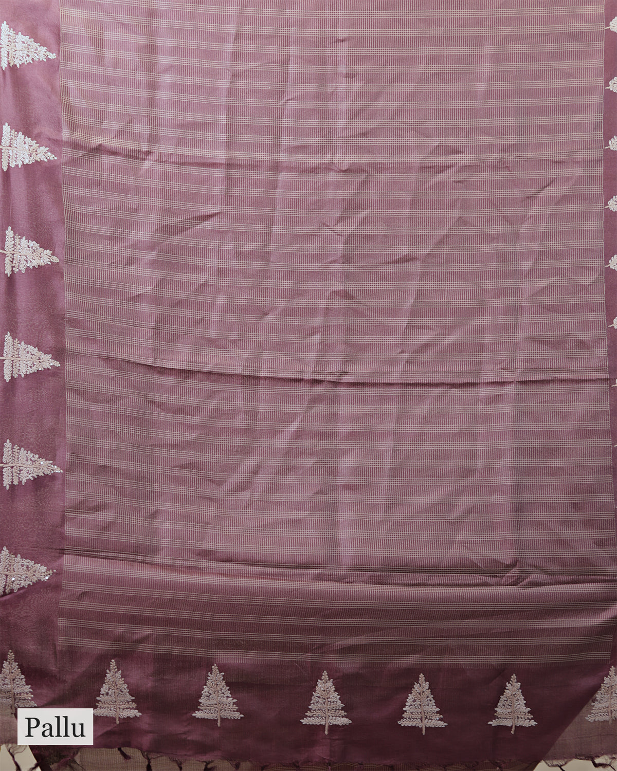 ESPRESSO BROWN TUSSAR SILK SAREE