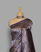 TINCHOI MEENAKARI WOVEN BANARASI SILK SAREE