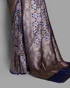 TINCHOI MEENAKARI WOVEN BANARASI SILK SAREE