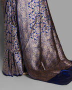 TINCHOI MEENAKARI WOVEN BANARASI SILK SAREE