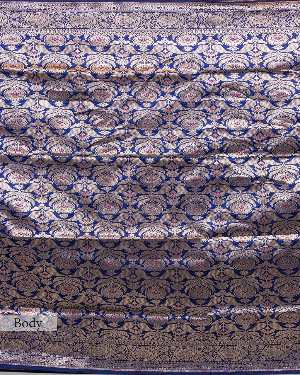 TINCHOI MEENAKARI WOVEN BANARASI SILK SAREE