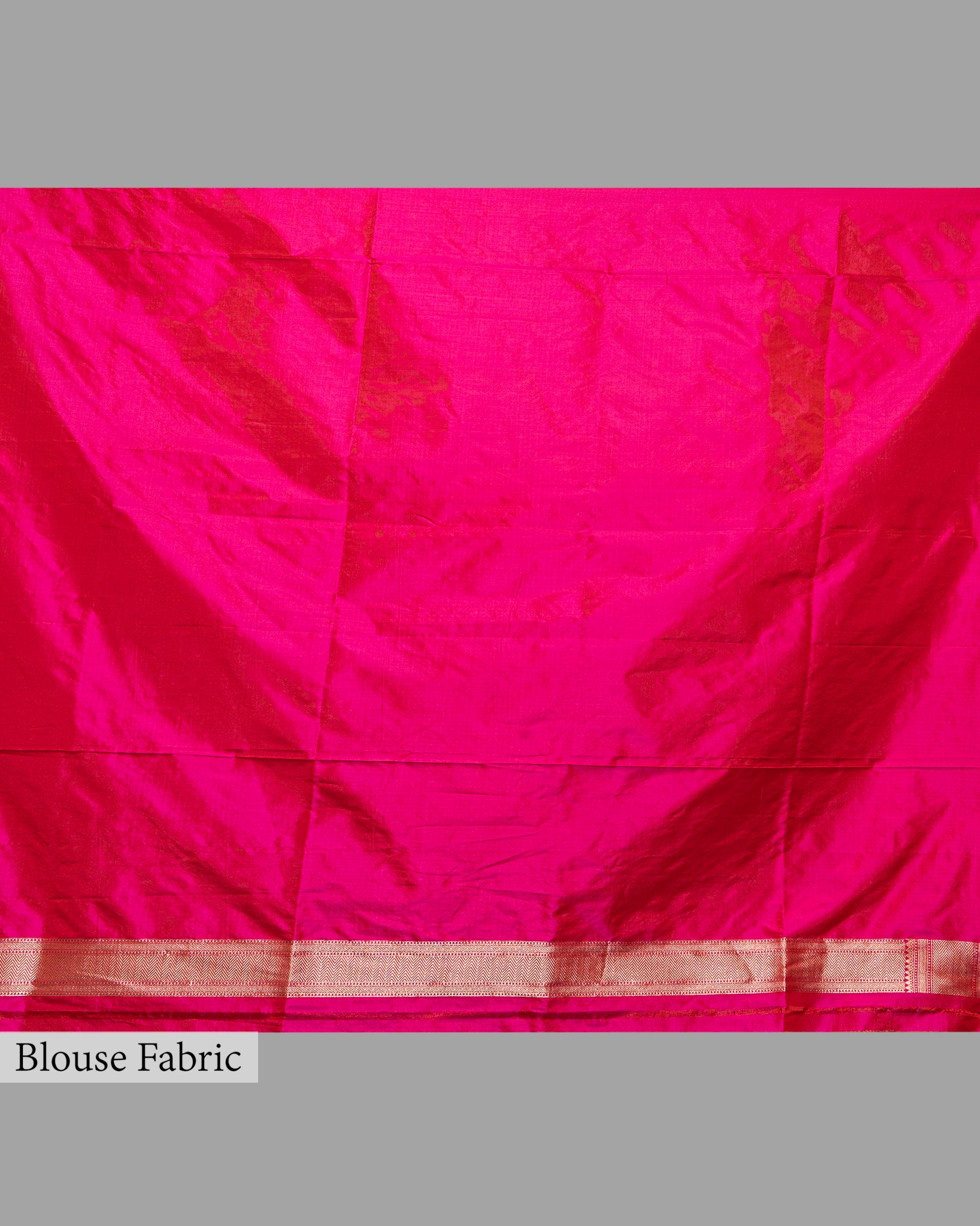 ROSE ZARI WOVEN BANARASI SILK SAREE
