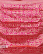 ROSE ZARI WOVEN BANARASI SILK SAREE
