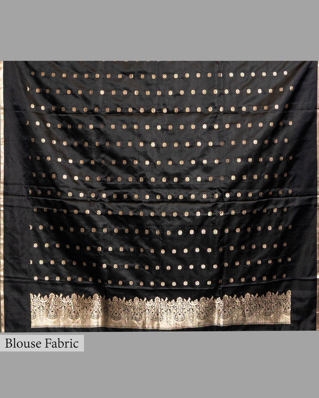 HANDWOVEN MASHRU SILK SAREE WITH BANARASI BORDER