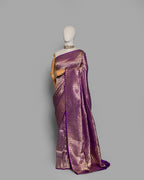 JAMUNI ZARI WOVEN BANARASI SILK SAREE