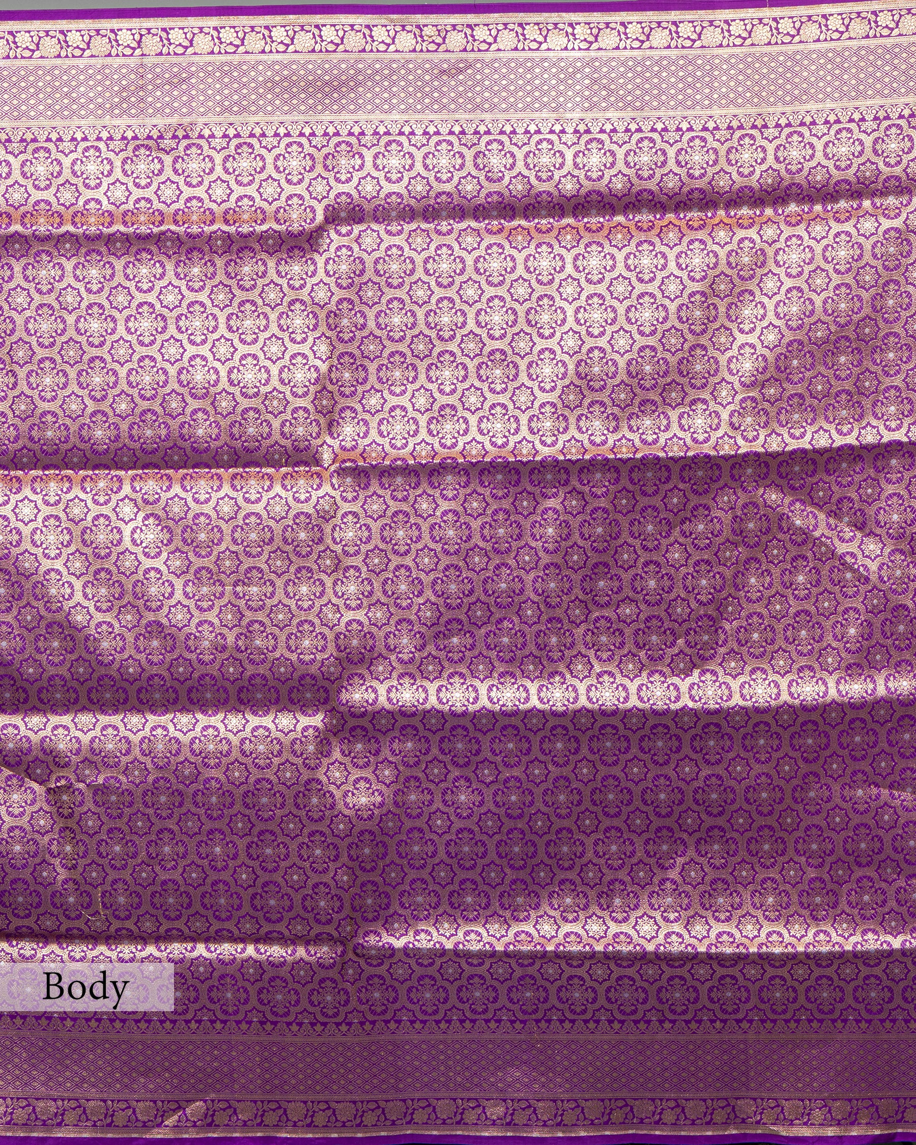 JAMUNI ZARI WOVEN BANARASI SILK SAREE