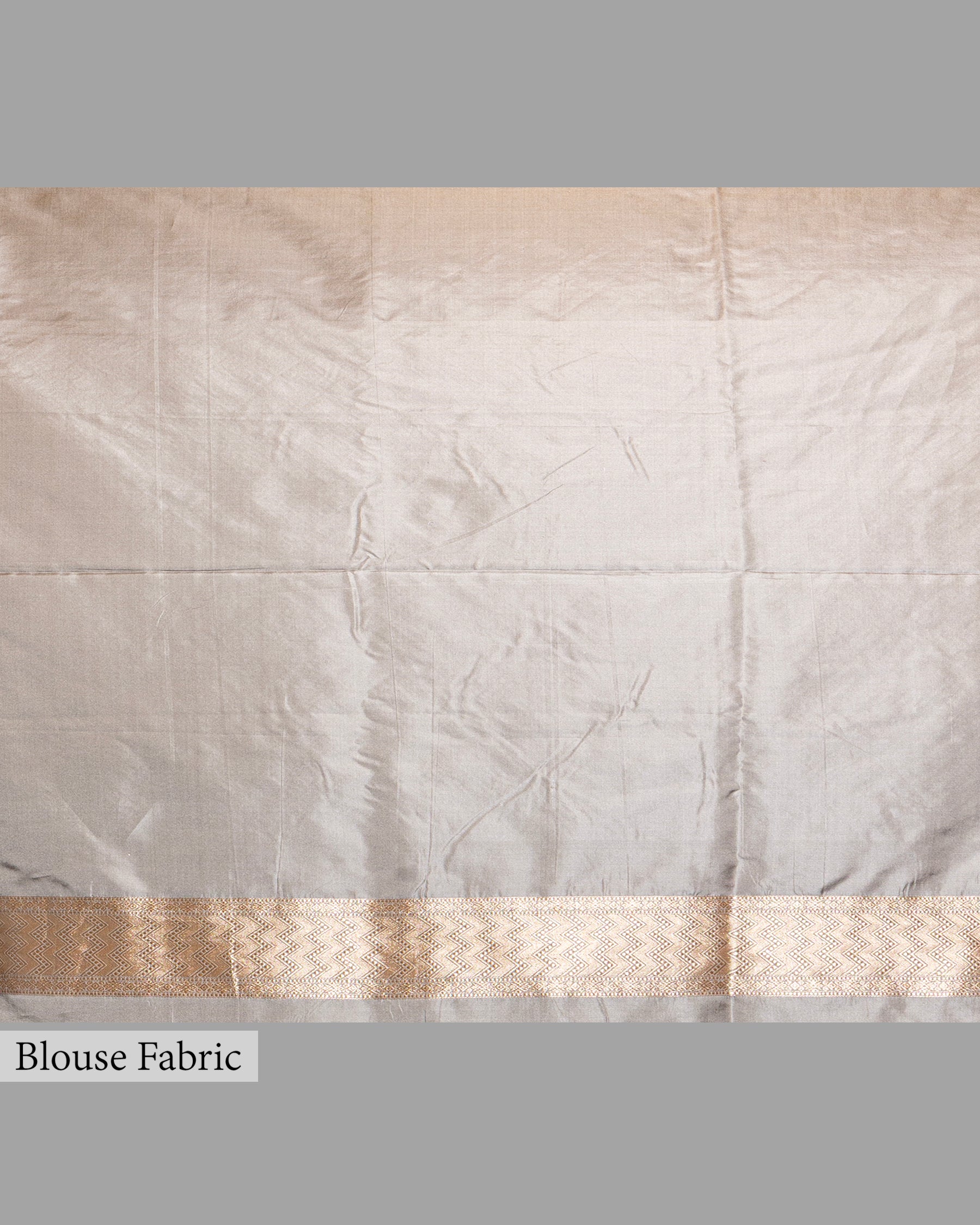 GOLD BLUE BANARASI SILK SAREE WITH TINCHOI MEENAKARI WORK