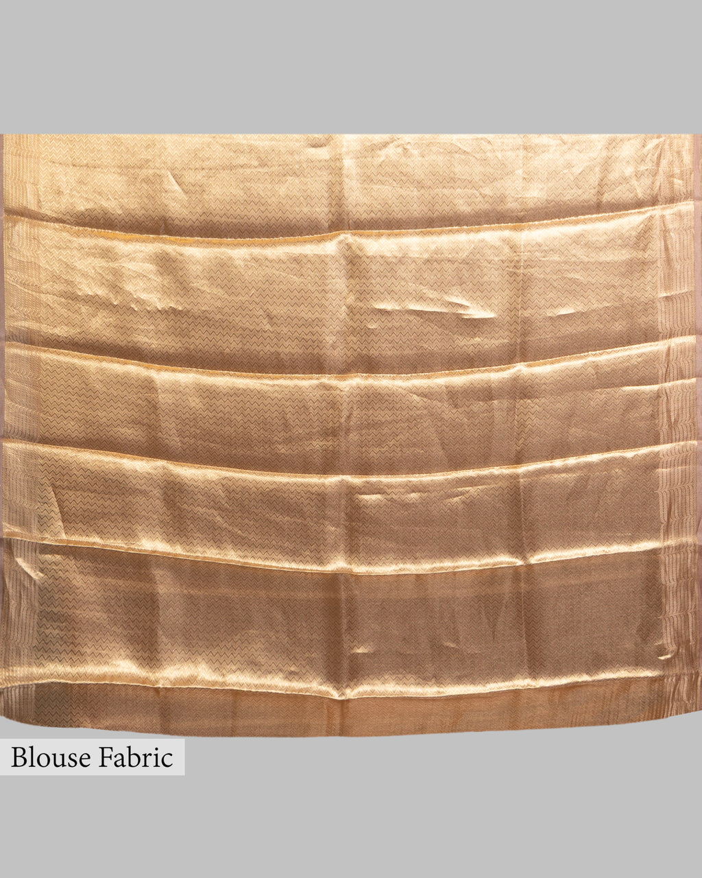 GOLDEN BANARASI ZARI WOVEN TISSUE SAREE