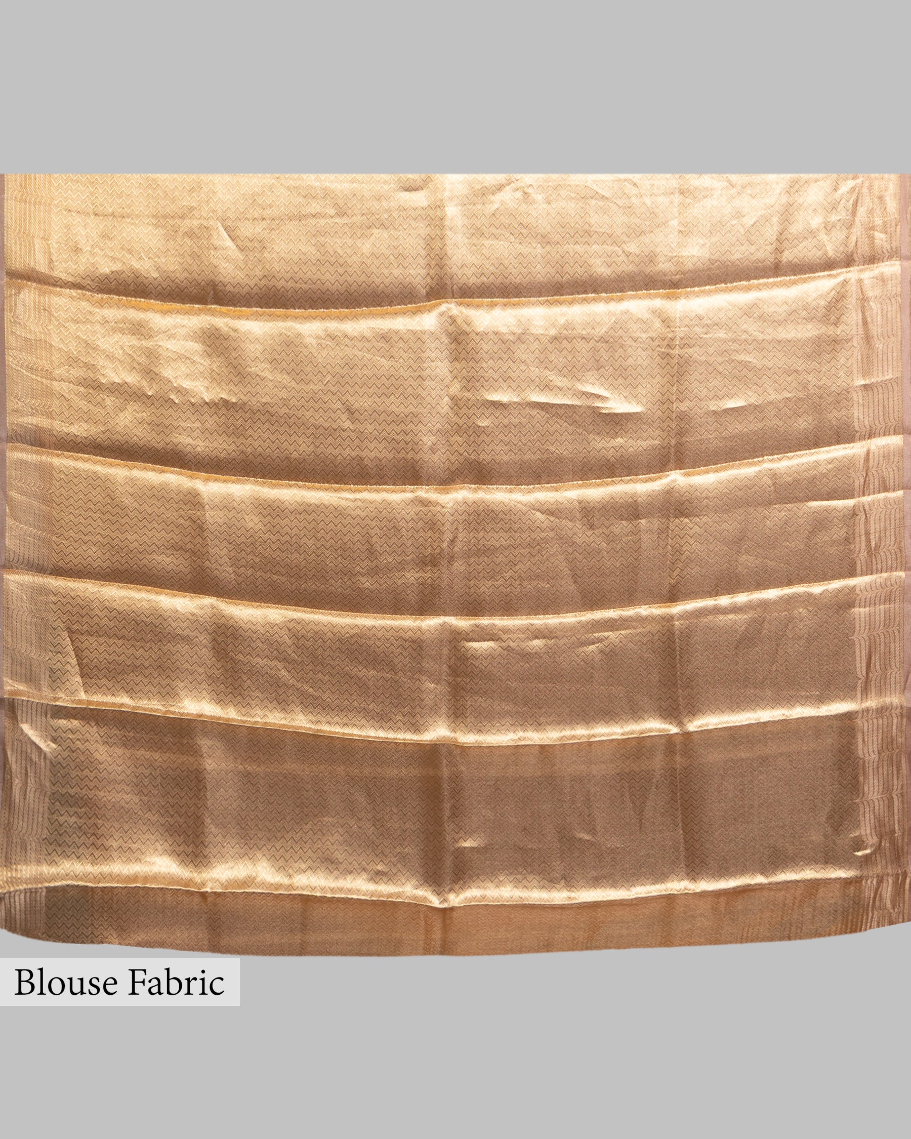 GOLDEN BANARASI ZARI WOVEN TISSUE SAREE