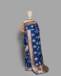 NEEL MEENAKARI WOVEN BANARASI SILK SAREE