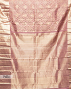 DUSKY PINK KANJEEVARAM SILK SAREE