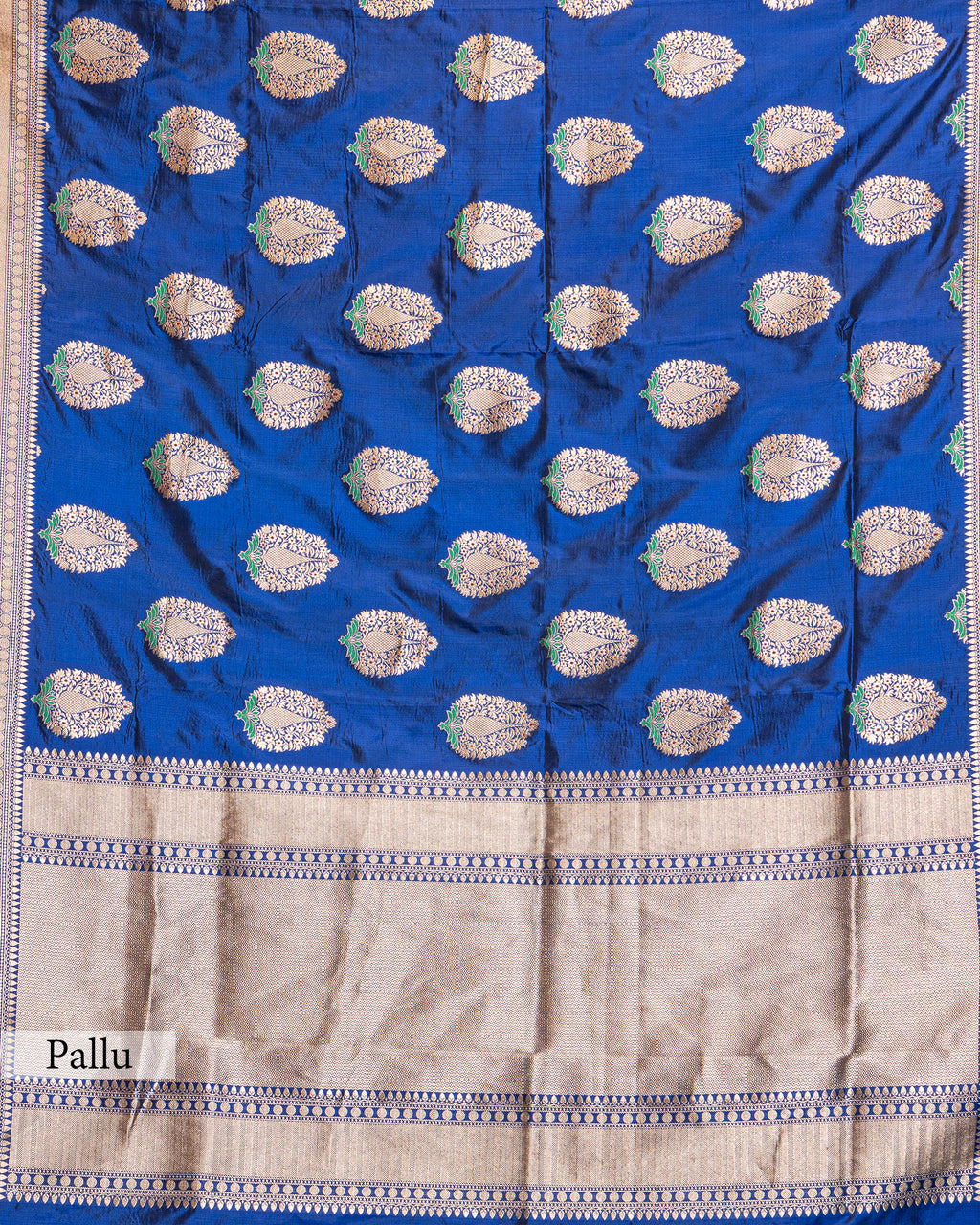 NEEL MEENAKARI WOVEN BANARASI SILK SAREE