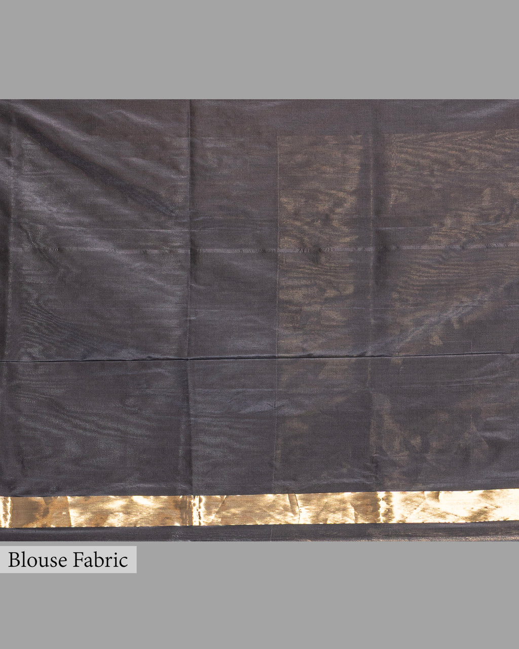 SILVER-GOLD ZARI WOVEN TISSUE SILK SAREE