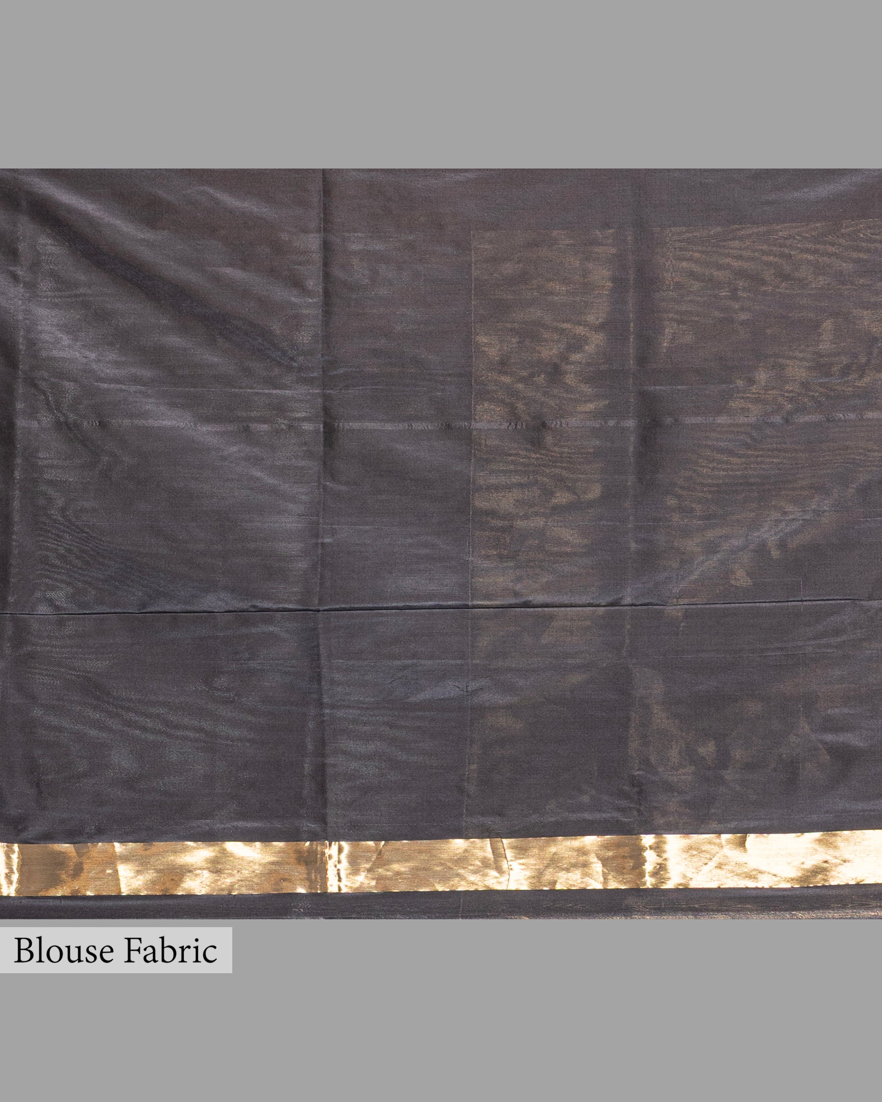 SILVER-GOLD ZARI WOVEN TISSUE SILK SAREE