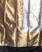 SILVER-GOLD ZARI WOVEN TISSUE SILK SAREE