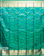 OCEANIC KANJEEVARAM SILK SAREE WITH RESHAM AND ZARI WEAVING