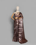 KANJEEVARAM SILK SAREE WITH SHIKARGAH BORDER