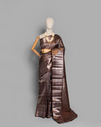 KANJEEVARAM SILK SAREE WITH SHIKARGAH BORDER